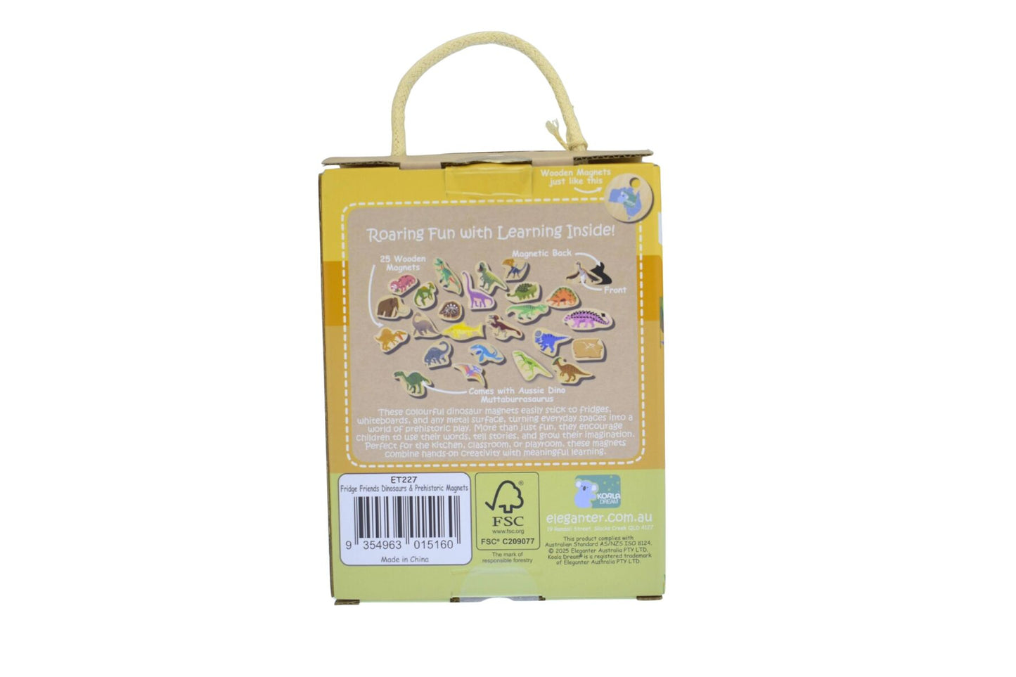 FRIDGE FRIENDS DINOSAURS & PREHISTORIC ANIMALS 25PC