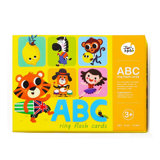 ABC - RING FLASH CARDS - Bamboo Sprout