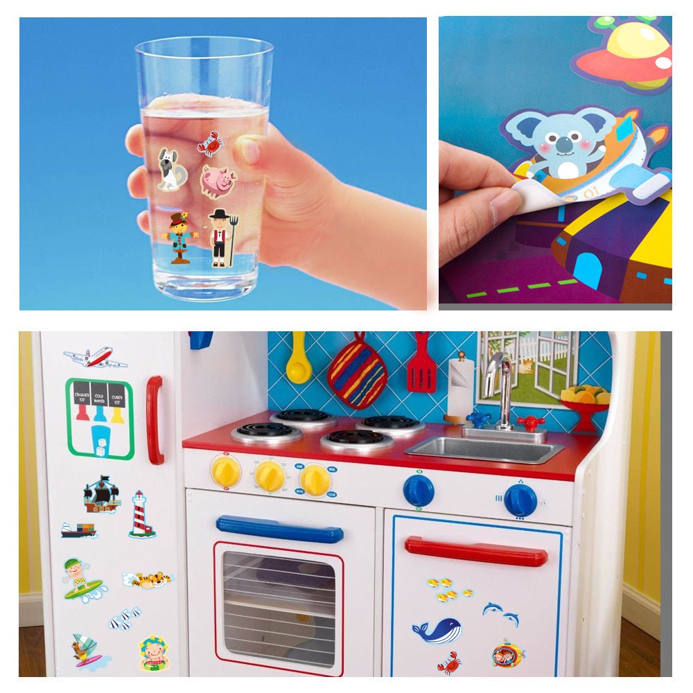 REUSABLE STICKER PAD SET - CITY PARK - Bamboo Sprout