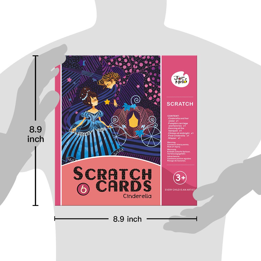 SCRATCH CARD SET - CINDERELLA - Bamboo Sprout