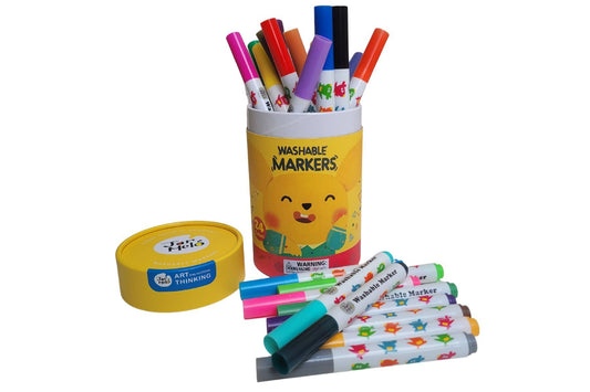 WASHABLE MARKERS - BABY ROO 24 COLOURS - Bamboo Sprout