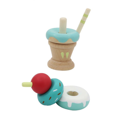 CALM & BREEZY STACKING ICECREAM MINT - Bamboo Sprout