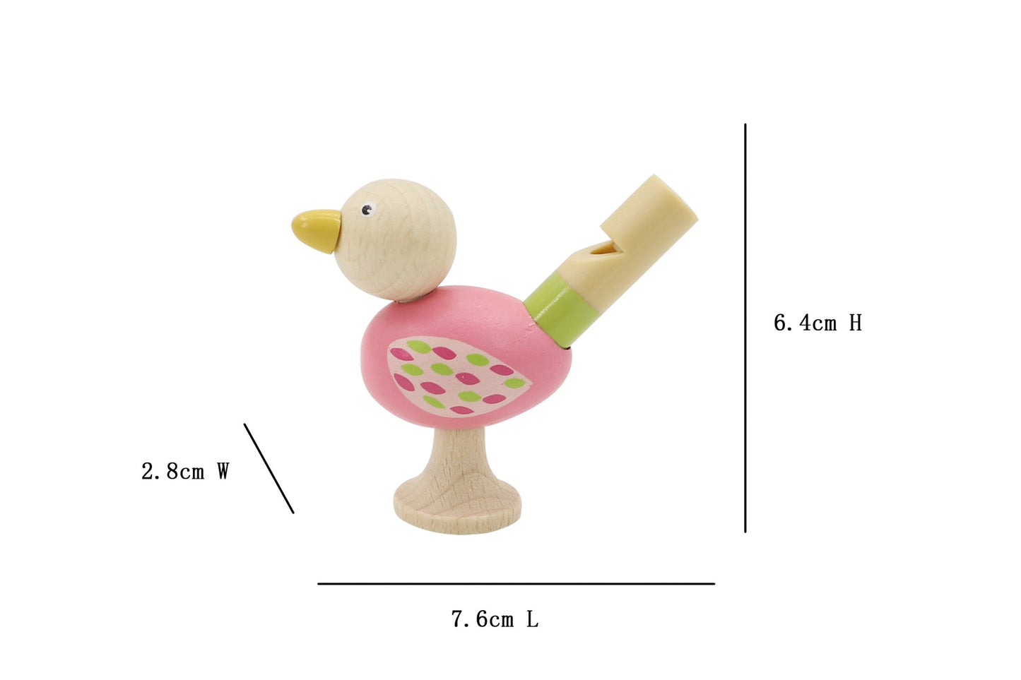 WOODEN BIRD WHISTLE SET OF 4 - Bamboo Sprout