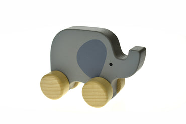 CALM & BREEZY WOODEN ELEPHANT CAR - Bamboo Sprout