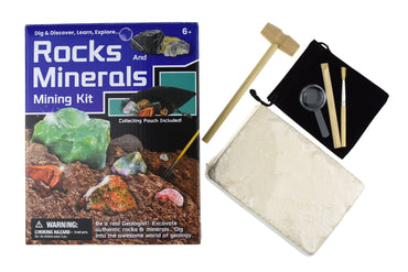 DIG & DISCOVER ROCKS AND MINERALS MINING KIT - Bamboo Sprout