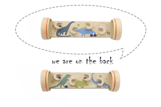 DINOSAUR LABYRINTH IN TUBE DOUBLE SIDED D2 - Bamboo Sprout