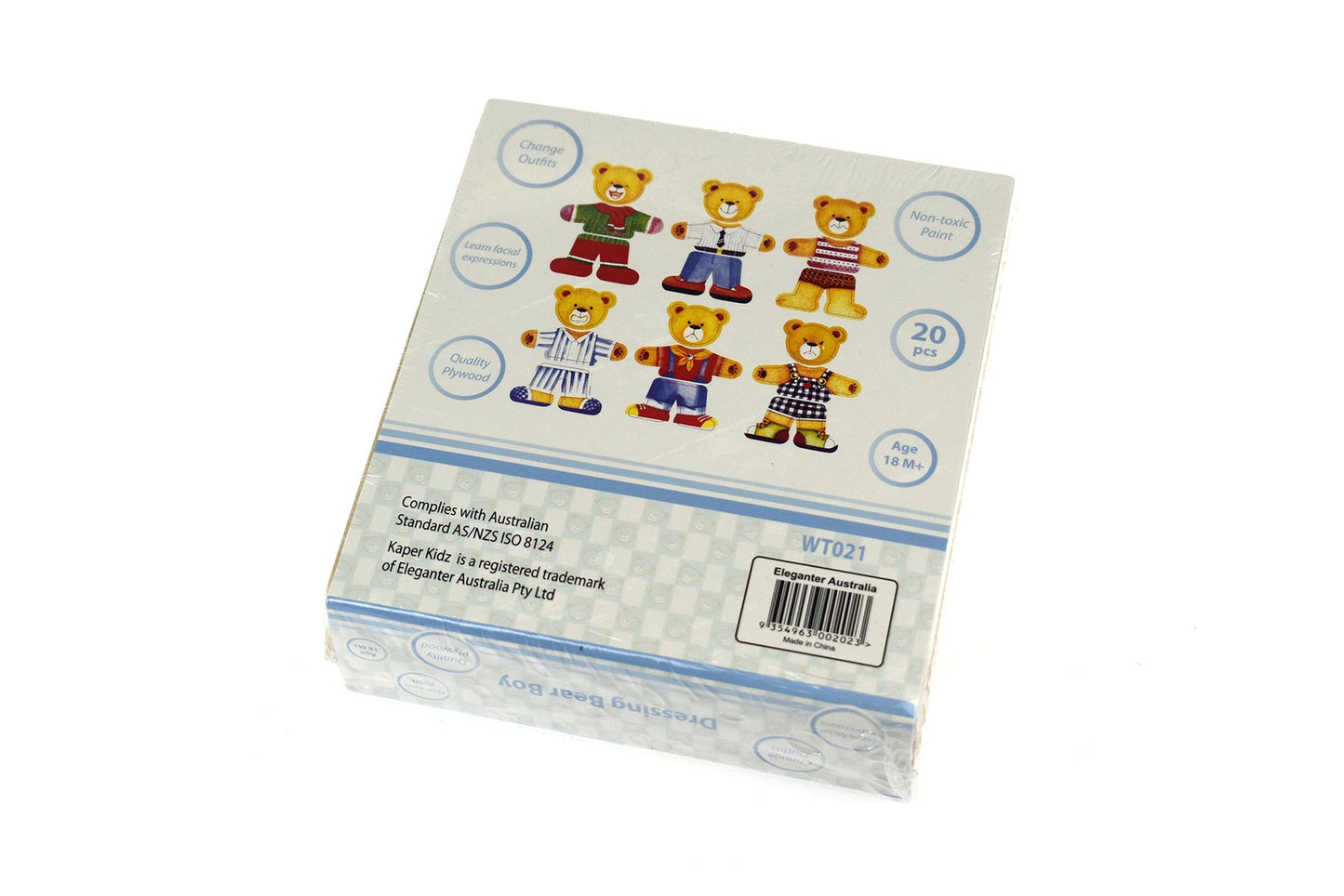 DRESSING BEAR BOY - Bamboo Sprout