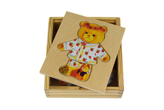 DRESSING BEAR GIRL - Bamboo Sprout