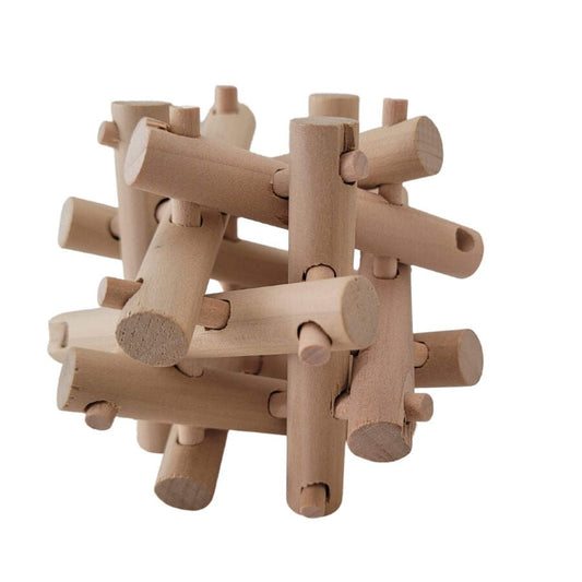 ECHIDNA WOODEN BRAINTEASER PUZZLE - Bamboo Sprout
