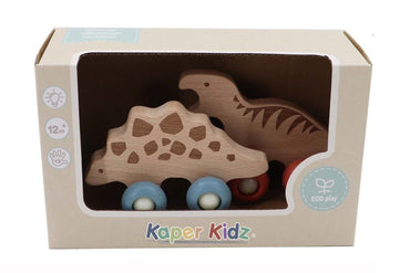 ECOWHEELS DINOSAUR MOVERS TYRANNOSAURUS & STEGOSAURUS - Bamboo Sprout