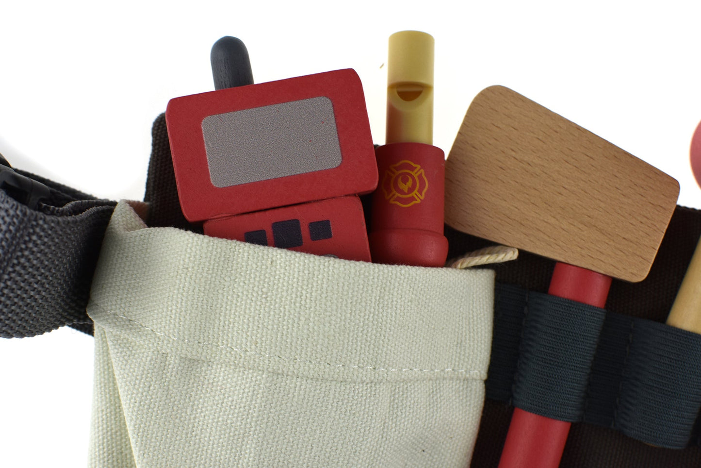 WOODEN FIRE FIGHTER BELT PLAYSET - Bamboo Sprout