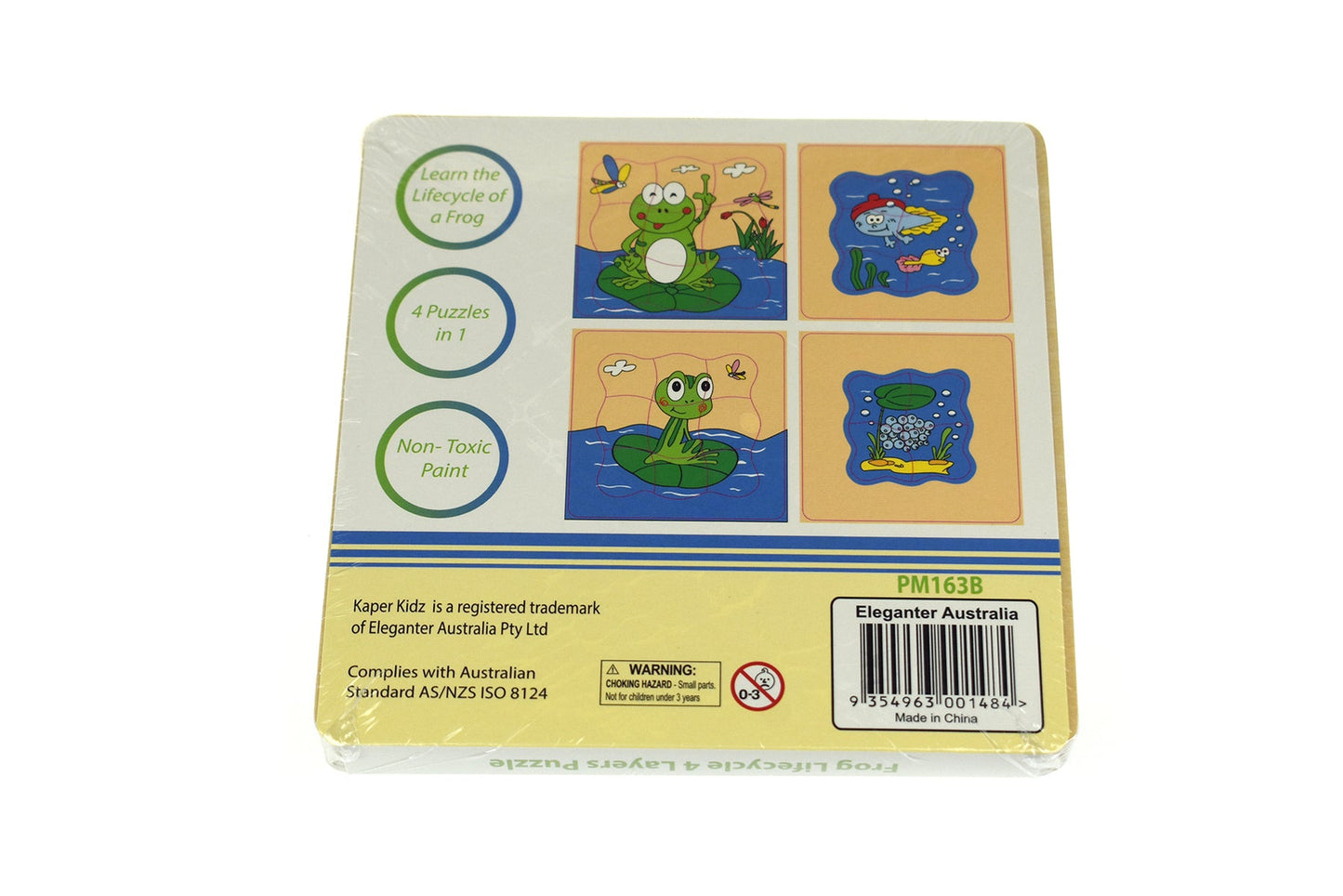 FROG LIFECYCLE 4 LAYERS PUZZLE BOARD - Bamboo Sprout
