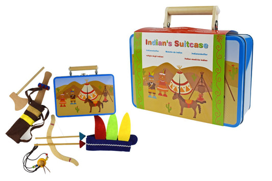 INDIAN DRESS UP TIN CASE - Bamboo Sprout