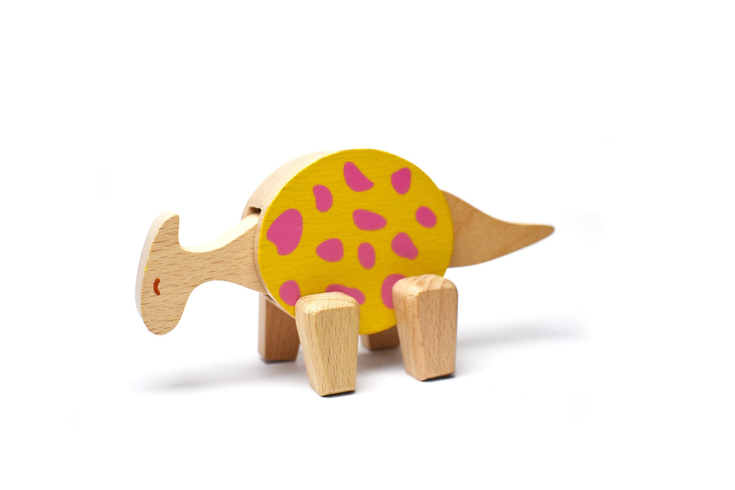 PRICE FOR 6 ASSORTED WOODEN DINOSAUR - Bamboo Sprout