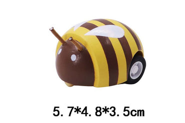 WOODEN PULL BACK BEE - Bamboo Sprout