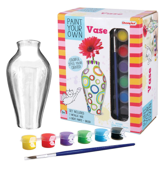 PYO METALLIC PAINTED VASE CRAFT KIT - Bamboo Sprout