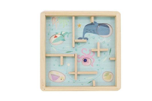 WOODEN SEA ANIMAL LABYRINTH - Bamboo Sprout