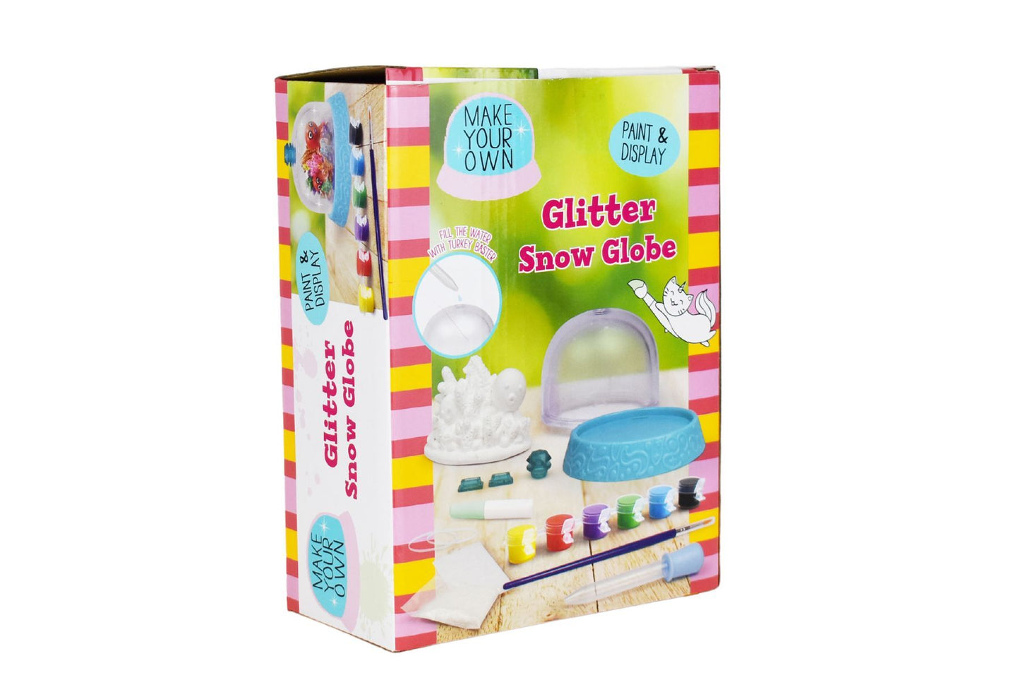 MAKE YOUR OWN GLITTER SNOW GLOBE - SEA CREATURES - Bamboo Sprout