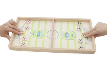 WOODEN SLING SOCCER GAME - Bamboo Sprout