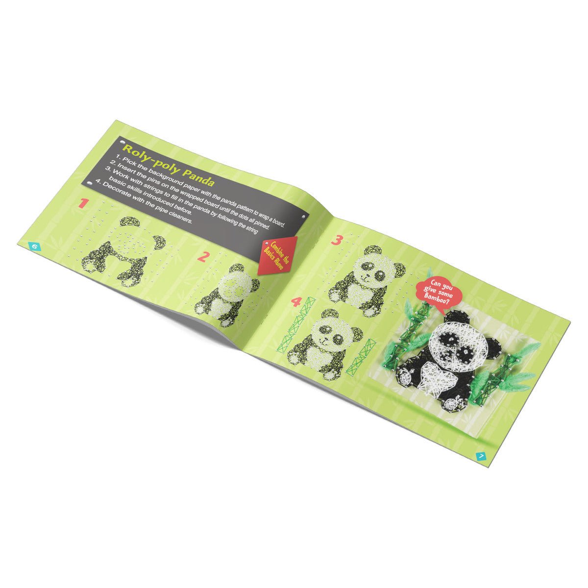 KAPER KIDZ STRING ART CRAFT KIT - Bamboo Sprout