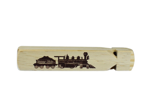 WOODEN TRAIN WHISTLE - Bamboo Sprout