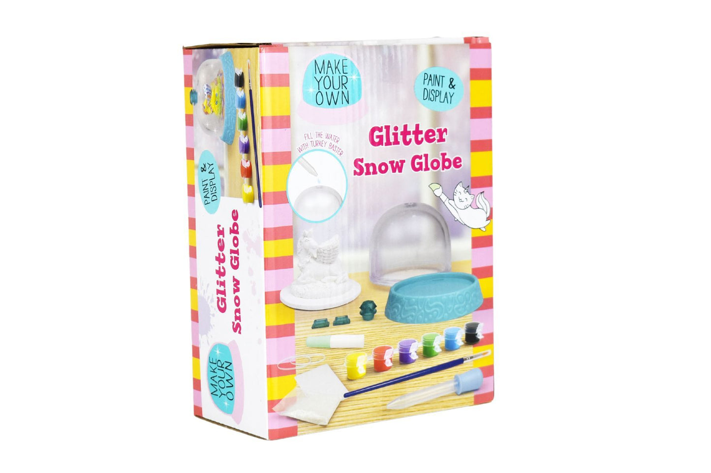 MAKE YOUR OWN GLITTER SNOW GLOBE - UNICORN - Bamboo Sprout