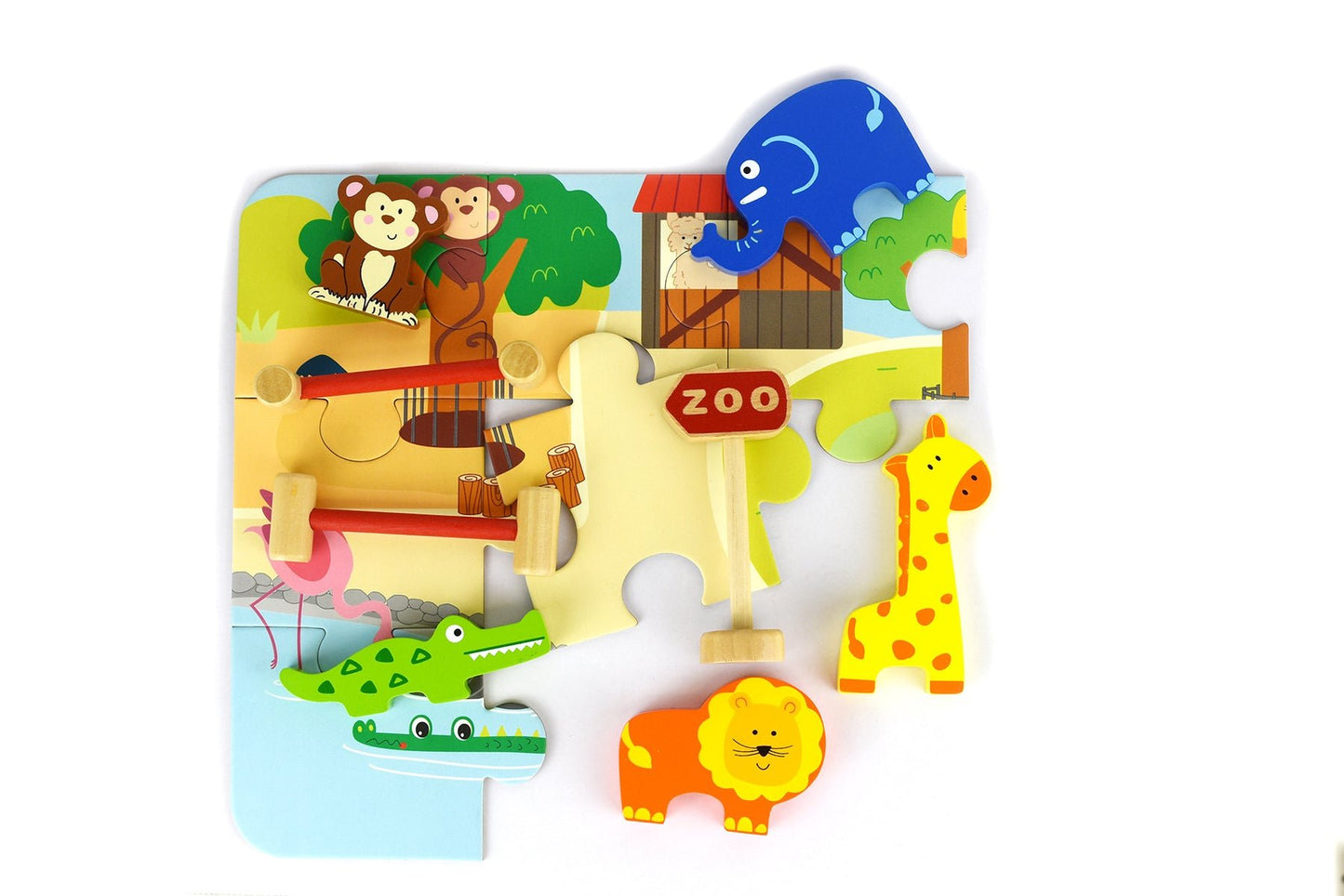 ZOO PLAYSET IN TIN CASE - Bamboo Sprout