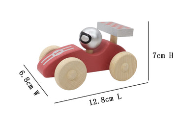 RETRO MD RACING CAR RED - Bamboo Sprout