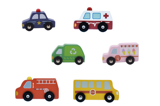 WOODEN TRANSPORTATION SET - Bamboo Sprout