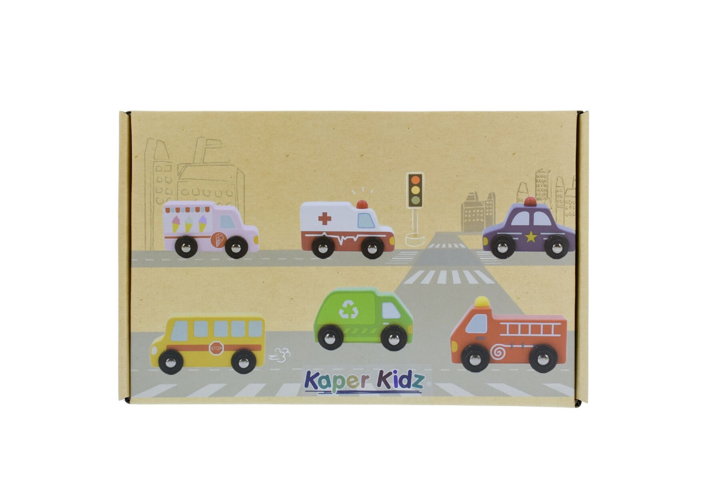 WOODEN TRANSPORTATION SET - Bamboo Sprout