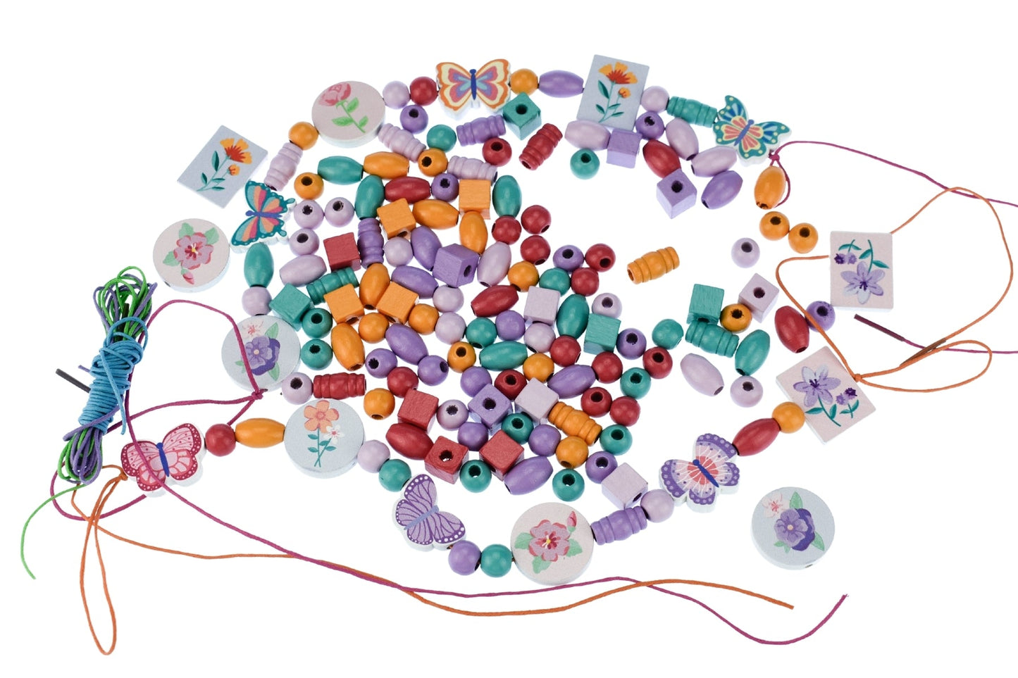 Kaper Kidz Rose Garden Bead Kit, a peg and tray puzzle game with colorful beads and flower-themed design.
