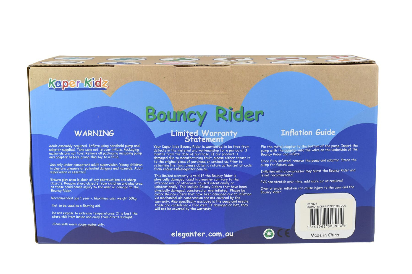 BOUNCY RIDER GINGER THE HORSE - Bamboo Sprout