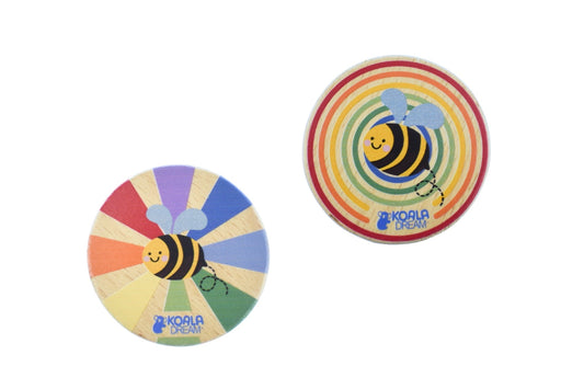 BUZZY DAYS BEE RAINBOW YO - YO 2PC - Bamboo Sprout