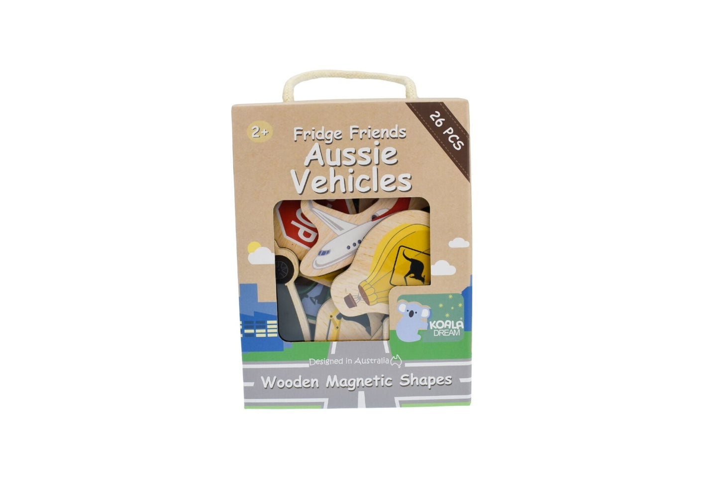 FRIDGE FRIENDS MAGNETIC AUSSIE VEHICLES 25PCS - Bamboo Sprout