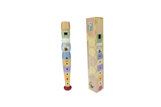 BUZZY DAYS BEE RAINBOW RECORDER - Bamboo Sprout