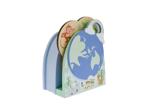 WILD BUDDIES SPIN ALONG MUSIC BOX - Bamboo Sprout