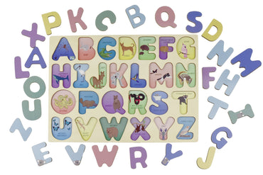 AUSTRALIAN ANIMALS A - Z UPPERCASE ALPHABET PUZZLE - Bamboo Sprout
