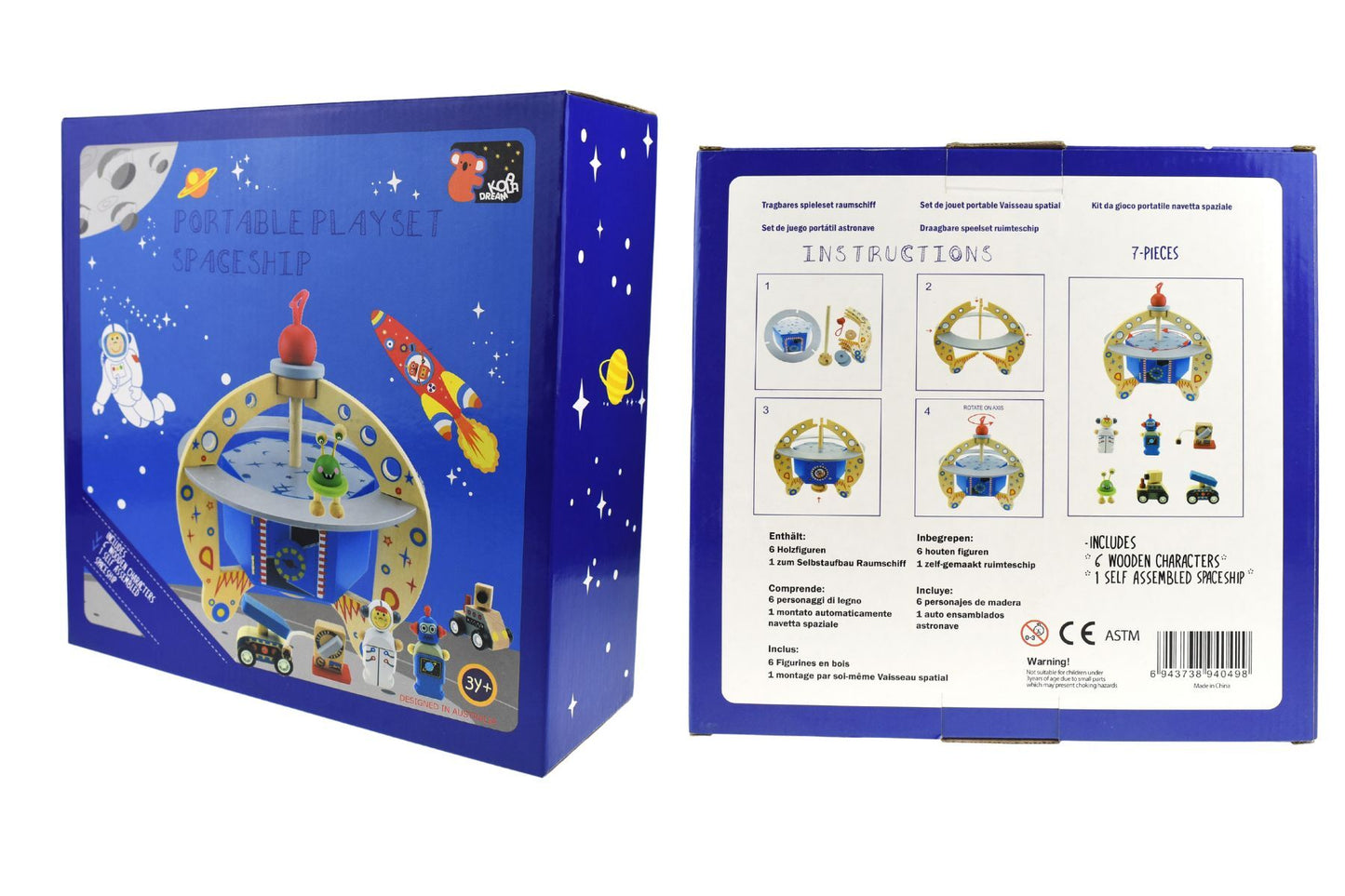 FLYING SAUCER PLAYSET - Bamboo Sprout