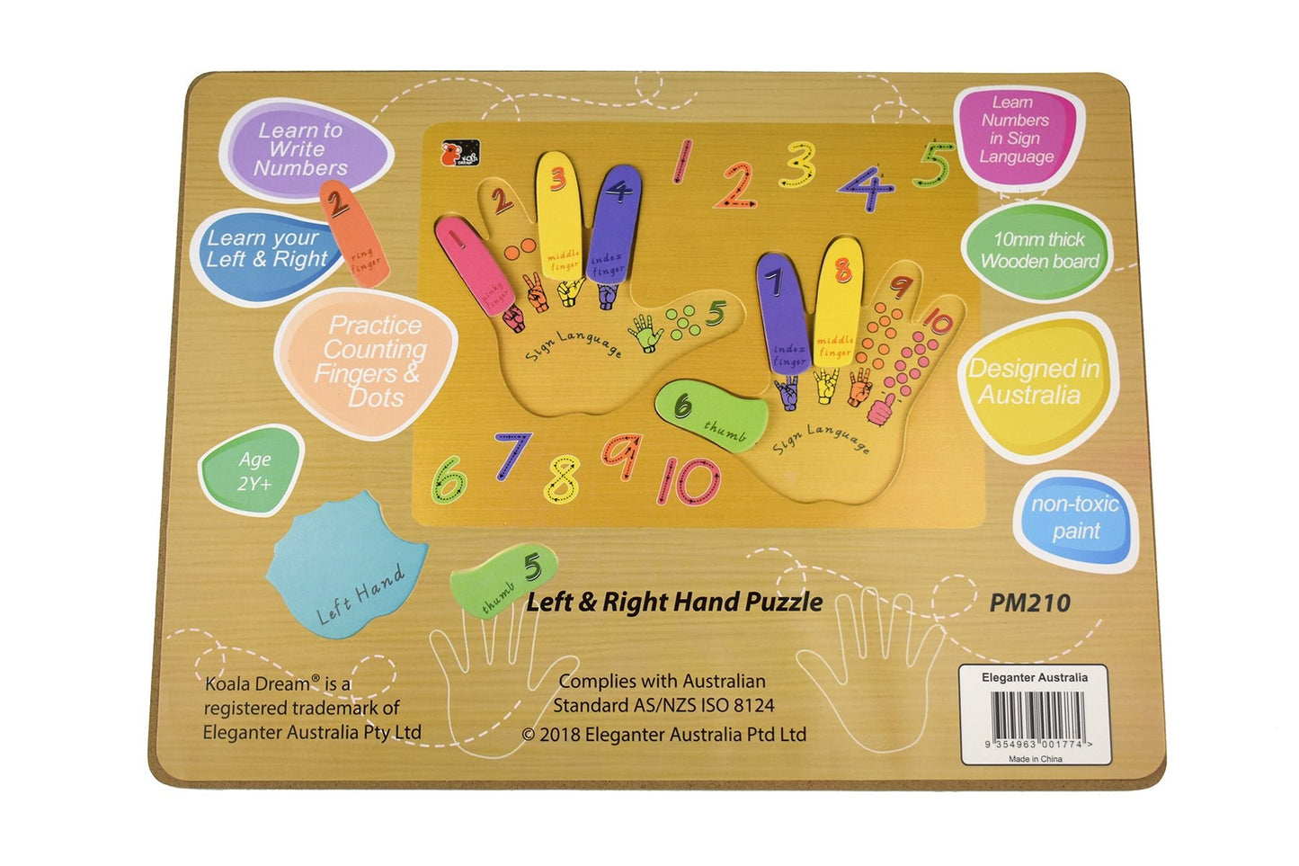 LEFT & RIGHT HAND PUZZLE - Bamboo Sprout
