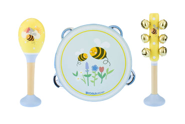 BUZZY DAYS BEE 3PCS MUSICAL SET - Bamboo Sprout