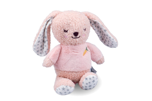 SNUGGLE BUDDY BERRY BUNNY JIGGLER - Bamboo Sprout
