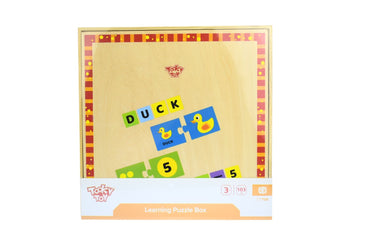 LEARNING PUZZLE BOX - Bamboo Sprout