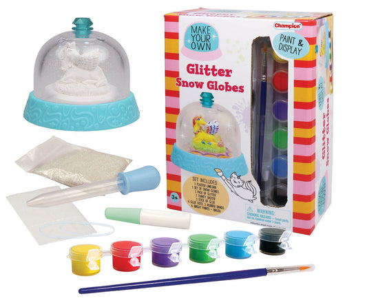MAKE YOUR OWN GLITTER SNOW GLOBE - UNICORN - Bamboo Sprout