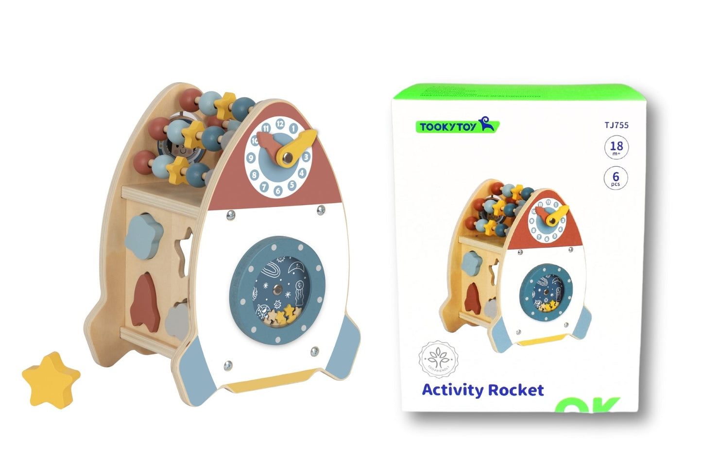 ACTIVITY SPACE ROCKET - Bamboo Sprout