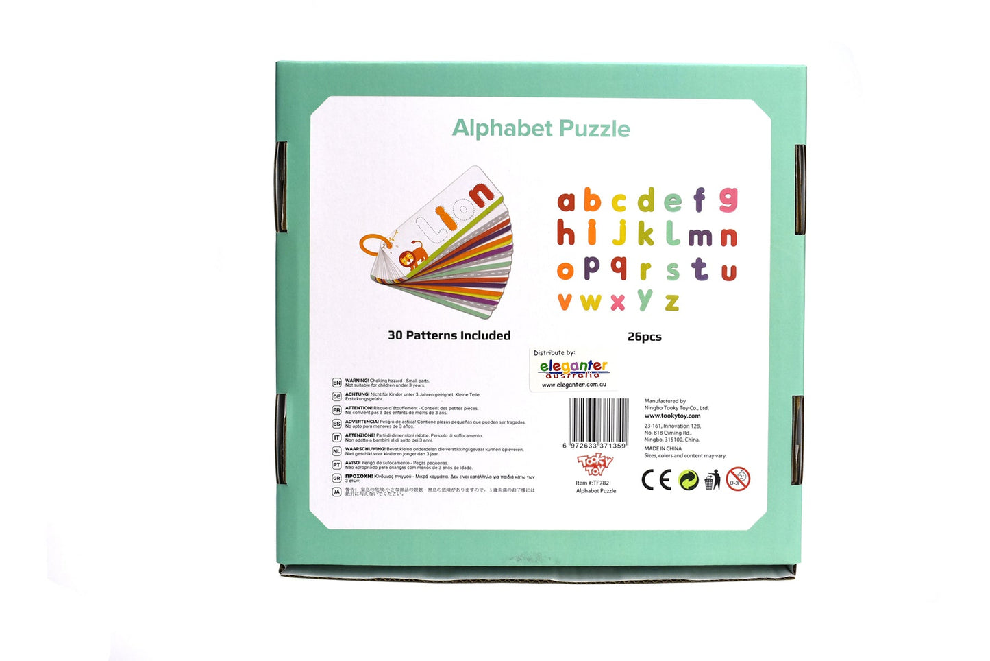ALPHABET FLASHCARD PUZZLE - Bamboo Sprout