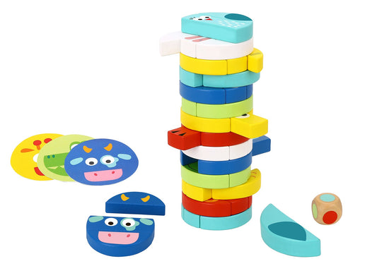 STACKING GAME - ANIMAL - Bamboo Sprout