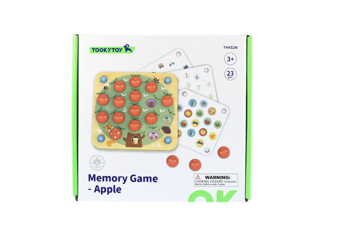MY FOREST FRIENDS APPLE MEMORY MATCHING GAME - Bamboo Sprout