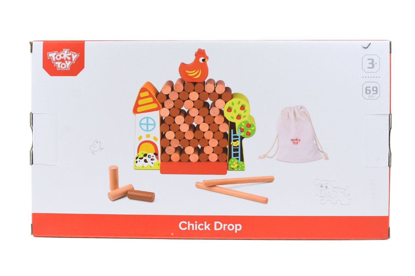 CHICKEN DROP BLOCK GAME - Bamboo Sprout