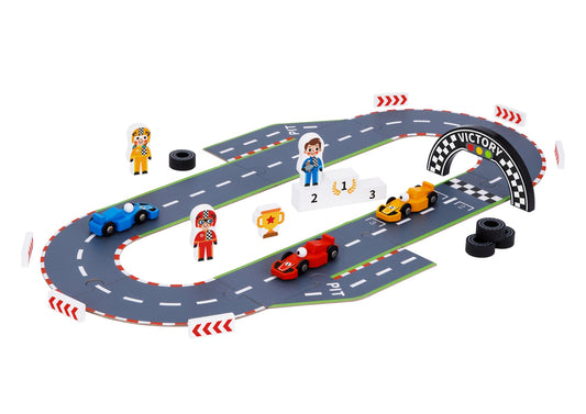 FORMULA RACING PUZZLE PLAYMAT - Bamboo Sprout