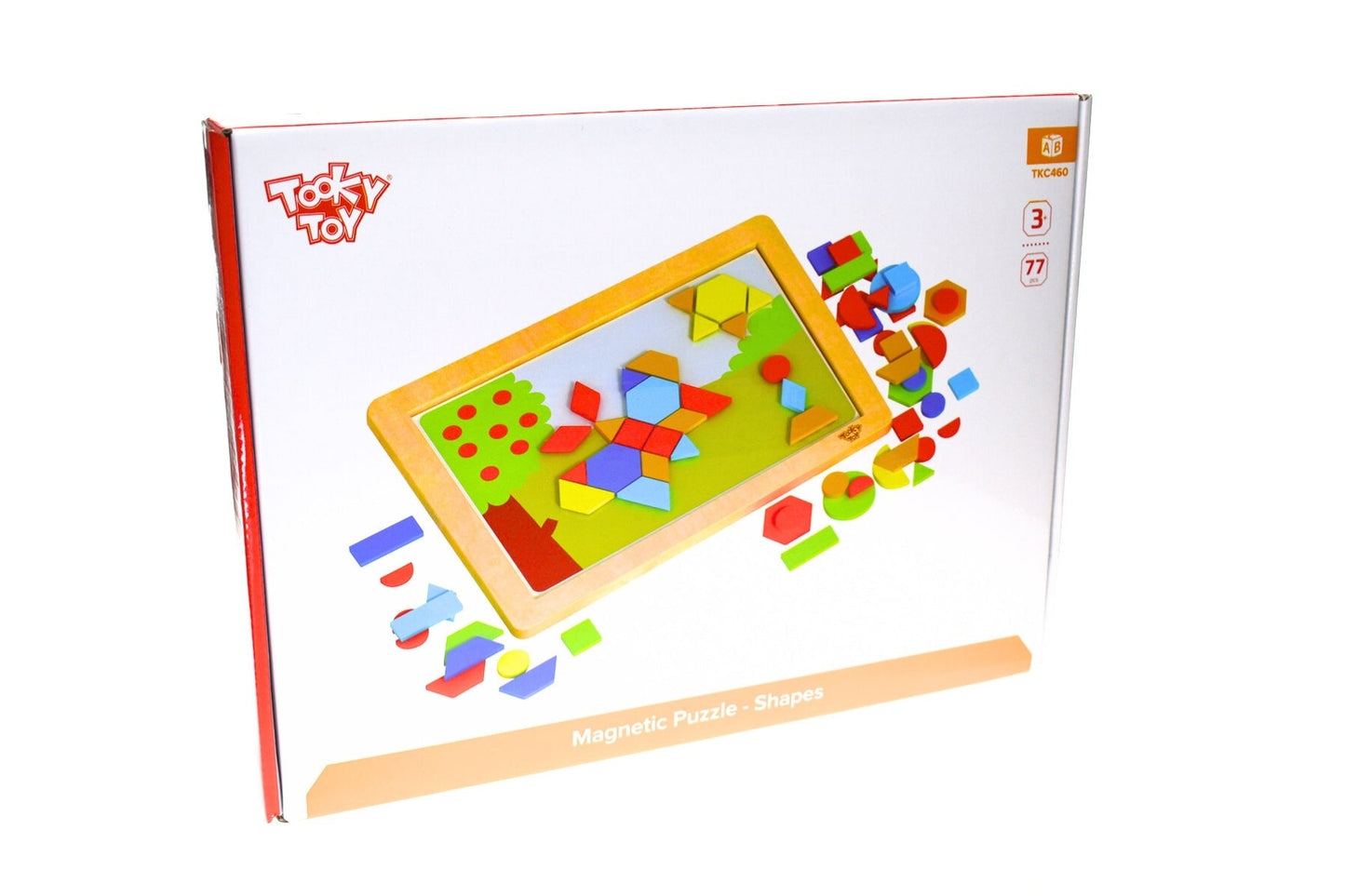 MAGNETIC PUZZLE - GEOMETRICAL SHAPES - Bamboo Sprout
